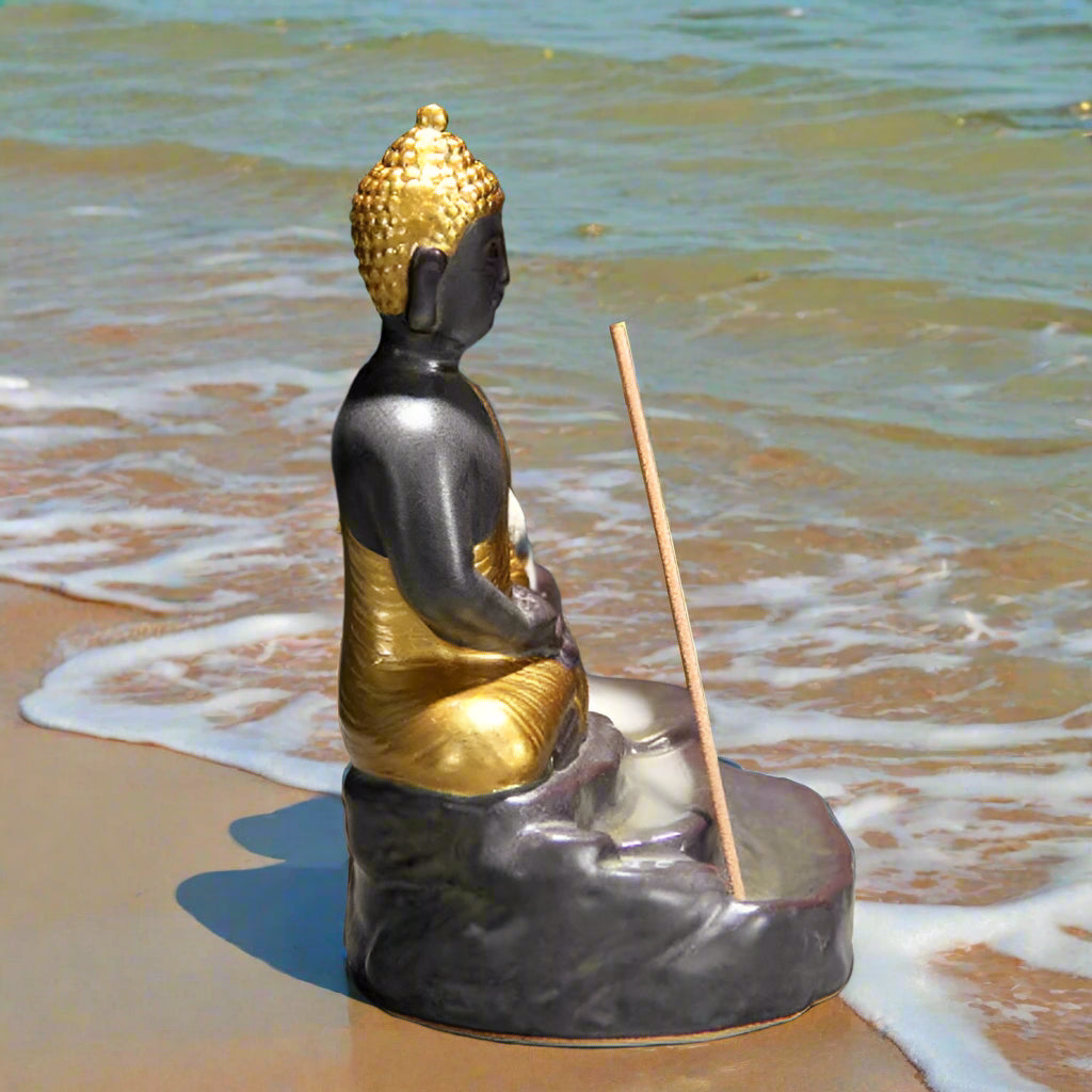 Buddha Räucherstäbchenhalter