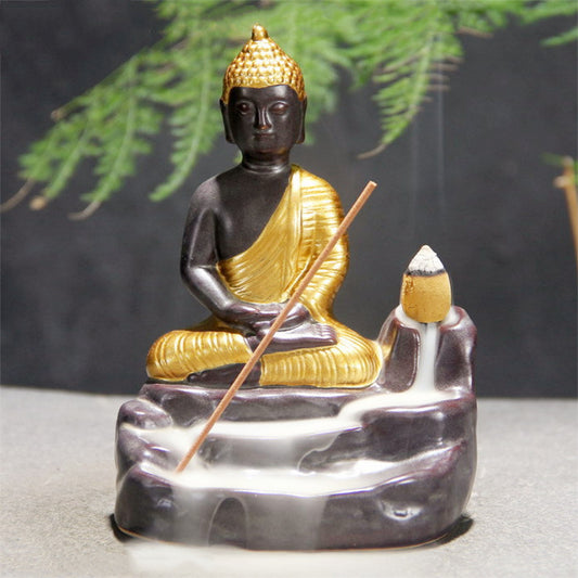 Buddha Räucherstäbchenhalter